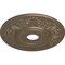 Ekena Millwork Vienna Ceiling Medallion (Fits Canopies up to 6 1/2"), 20"OD x 3 1/2"ID x 1 1/2"P, Warm Silver CM20VIWSS - alternate 2
